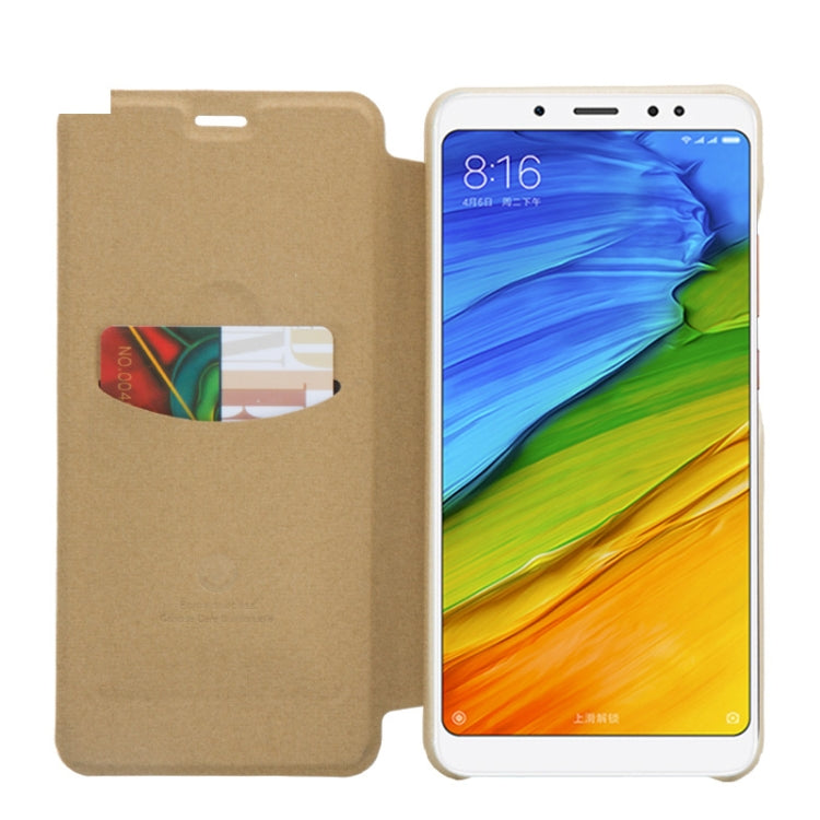 Lenuo Ledream Series for Xiaomi Redmi Note 5 Pro Litchi Texture Horizontal Flip Protective PU Leather Case with Card Slot