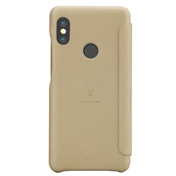 Lenuo Ledream Series for Xiaomi Redmi Note 5 Pro Litchi Texture Horizontal Flip Protective PU Leather Case with Card Slot