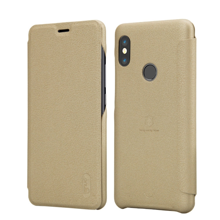 Lenuo Ledream Series for Xiaomi Redmi Note 5 Pro Litchi Texture Horizontal Flip Protective PU Leather Case with Card Slot