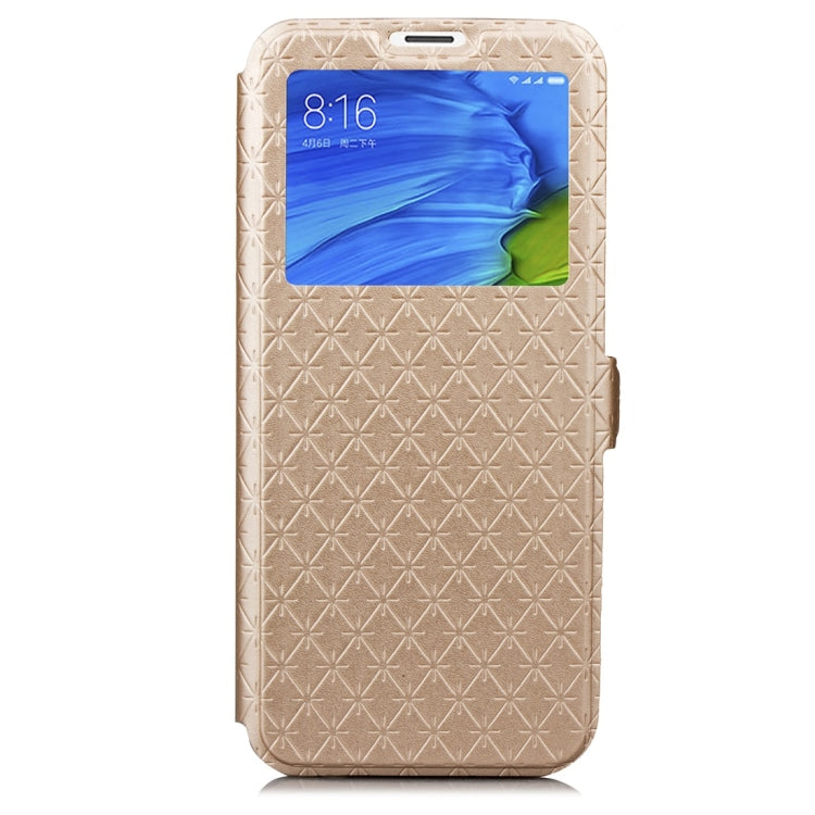 For Xiaomi Redmi 5 Argyles Texture Horizontal Flip Leather Case with Holder & Card Slots & Call Display ID