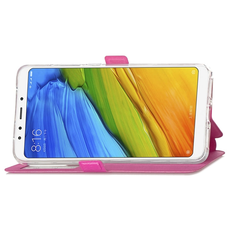 For Xiaomi Redmi 5 Argyles Texture Horizontal Flip Leather Case with Holder & Card Slots & Call Display ID