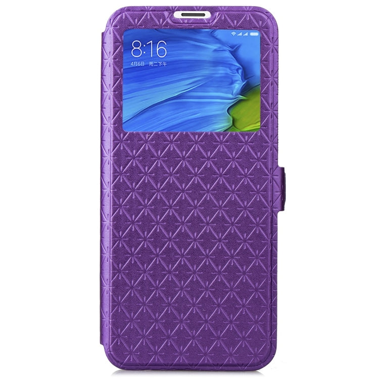 For Xiaomi Redmi 5 Argyles Texture Horizontal Flip Leather Case with Holder & Card Slots & Call Display ID