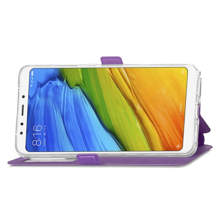 For Xiaomi Redmi 5 Argyles Texture Horizontal Flip Leather Case with Holder & Card Slots & Call Display ID