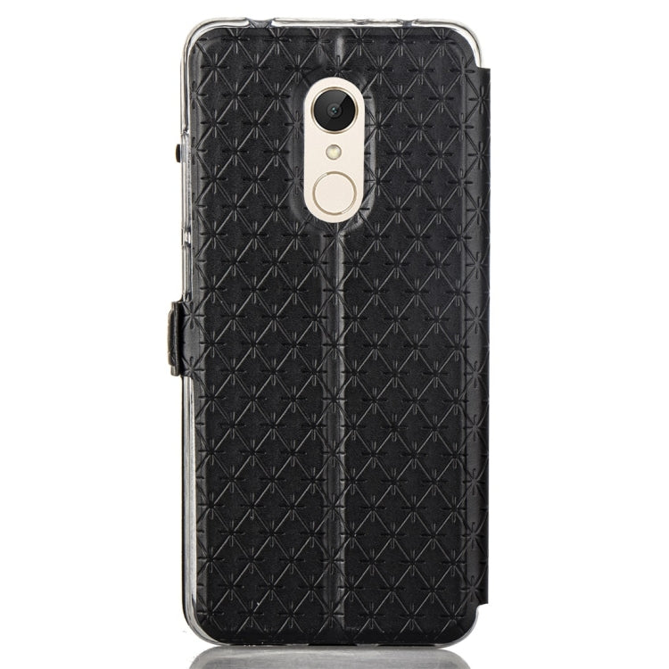 For Xiaomi Redmi 5 Plus Argyles Texture Horizontal Flip Leather Case with Holder & Card Slots & Call Display ID