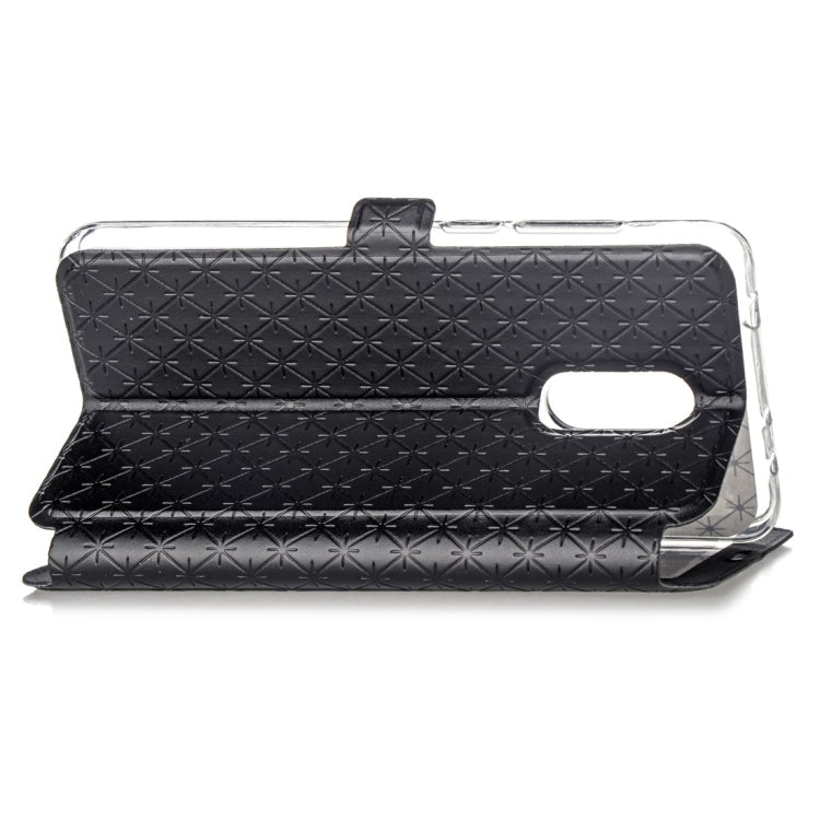 For Xiaomi Redmi 5 Plus Argyles Texture Horizontal Flip Leather Case with Holder & Card Slots & Call Display ID