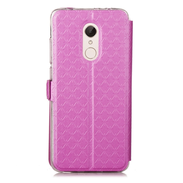 For Xiaomi Redmi 5 Plus Argyles Texture Horizontal Flip Leather Case with Holder & Card Slots & Call Display ID