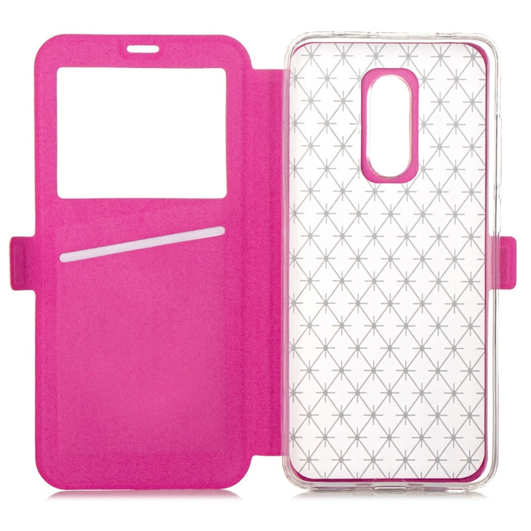 For Xiaomi Redmi 5 Plus Argyles Texture Horizontal Flip Leather Case with Holder & Card Slots & Call Display ID