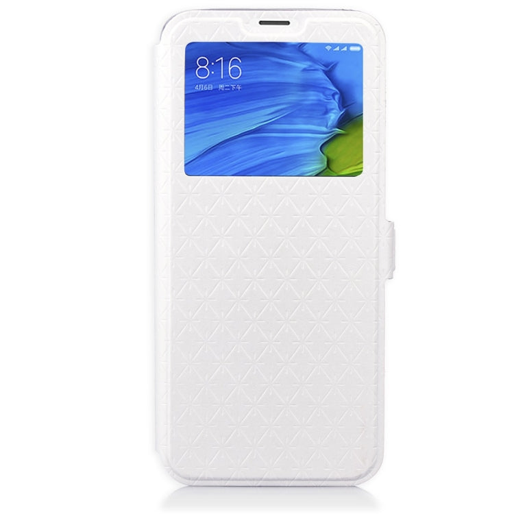 For Xiaomi Redmi 5 Plus Argyles Texture Horizontal Flip Leather Case with Holder & Card Slots & Call Display ID