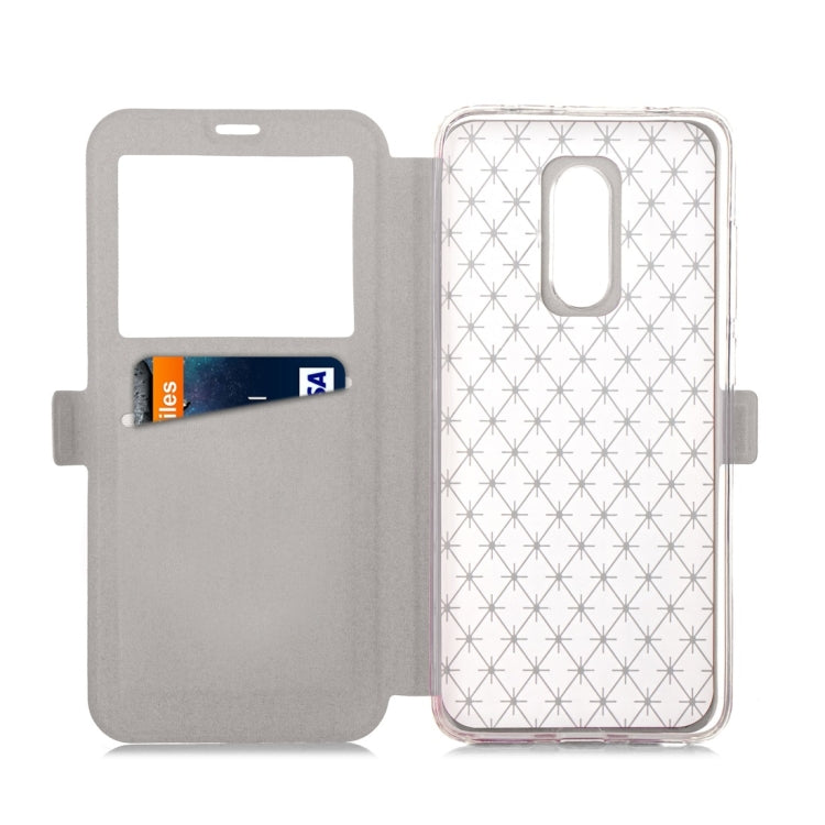 For Xiaomi Redmi 5 Plus Argyles Texture Horizontal Flip Leather Case with Holder & Card Slots & Call Display ID