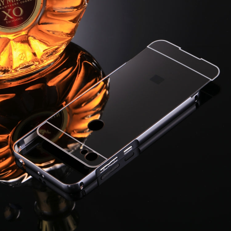 For Xiaomi Redmi Note 5A Prime Electroplating + PC Mirror Protective Back Cover Case