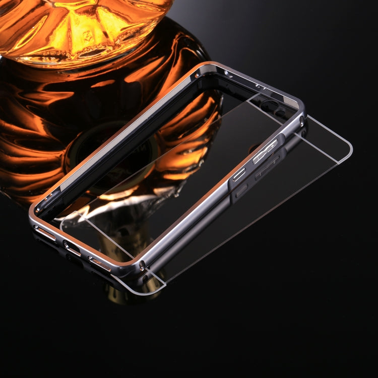 For Xiaomi Redmi Note 5A Prime Electroplating + PC Mirror Protective Back Cover Case