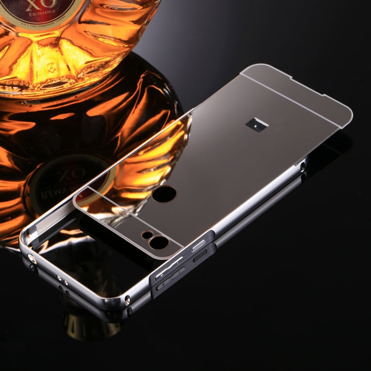 For Xiaomi Redmi Note 5A Prime Electroplating + PC Mirror Protective Back Cover Case