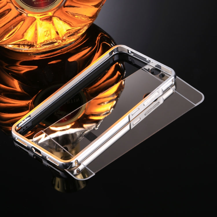 For Xiaomi Redmi Note 5A Prime Electroplating + PC Mirror Protective Back Cover Case