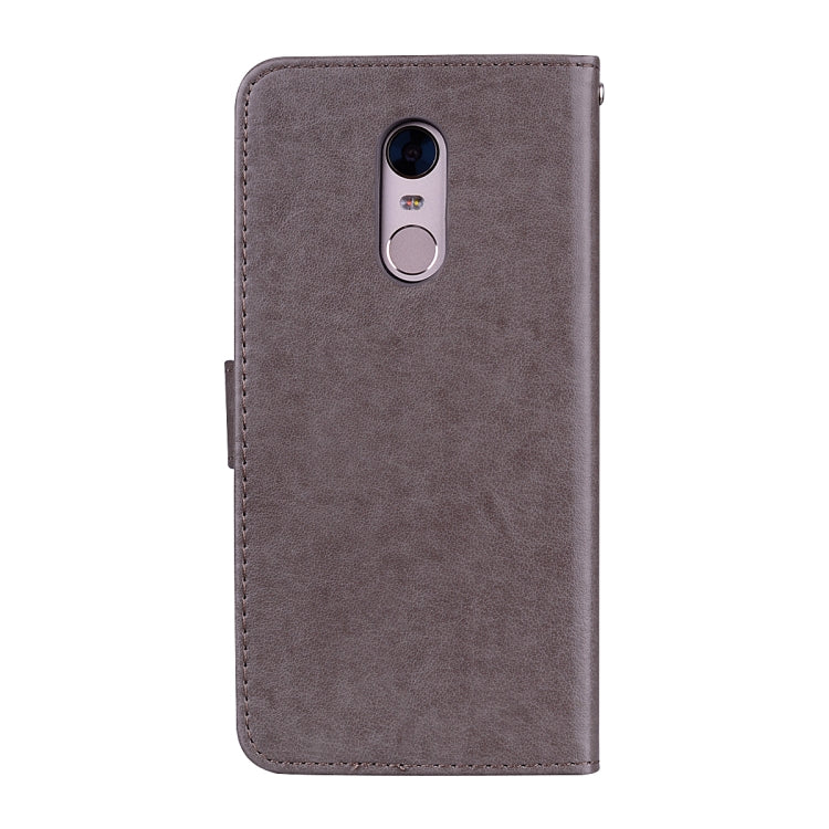 For Xiaomi Redmi 5 Rose Embossed Horizontal Flip Environmental PU Leather Case with Holder & Card Slots & Wallet