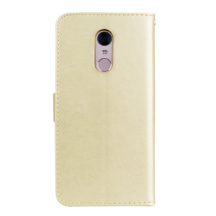 For Xiaomi Redmi 5 Rose Embossed Horizontal Flip Environmental PU Leather Case with Holder & Card Slots & Wallet