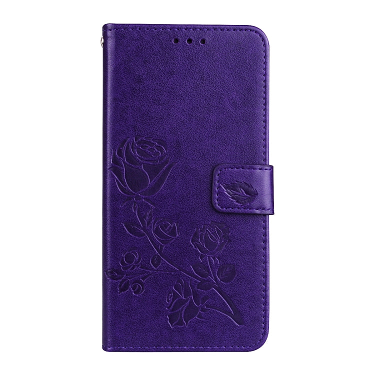 For Xiaomi Redmi 5 Rose Embossed Horizontal Flip Environmental PU Leather Case with Holder & Card Slots & Wallet