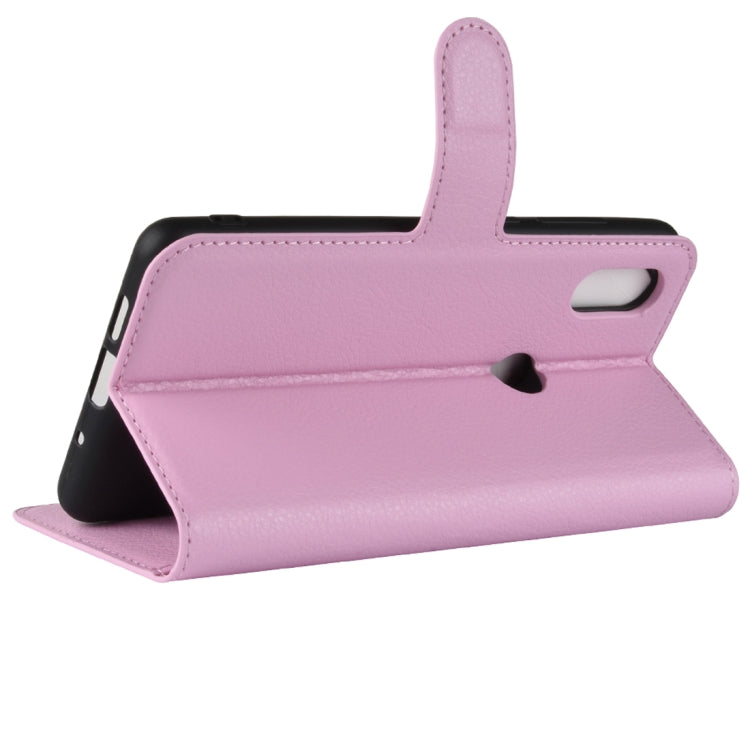 Litchi Texture Horizontal Flip Leather Case for Xiaomi Mi Mix 2S, with Wallet & Holder & Card Slots