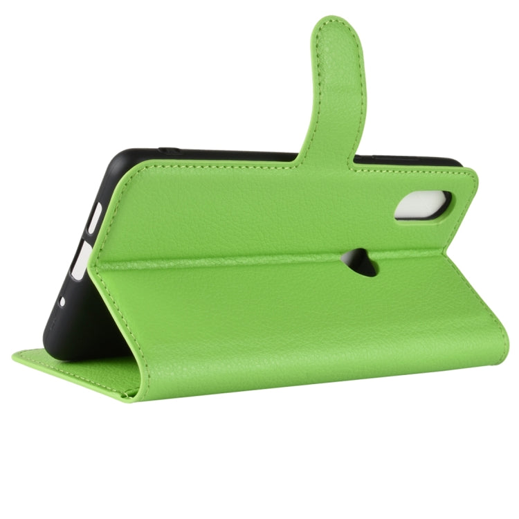 Litchi Texture Horizontal Flip Leather Case for Xiaomi Mi Mix 2S, with Wallet & Holder & Card Slots