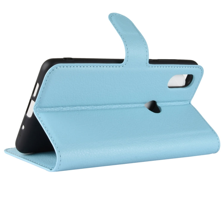 Litchi Texture Horizontal Flip Leather Case for Xiaomi Mi Mix 2S, with Wallet & Holder & Card Slots