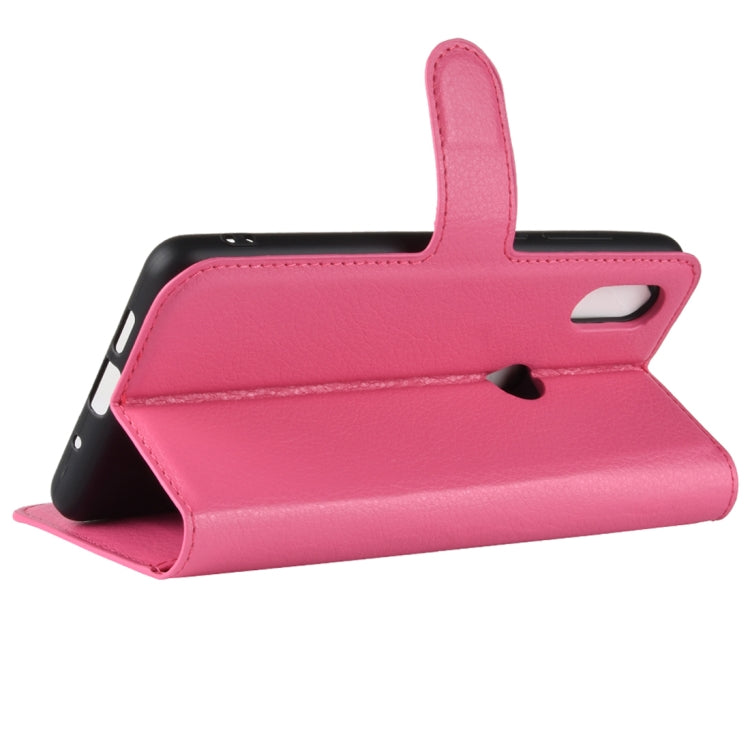 Litchi Texture Horizontal Flip Leather Case for Xiaomi Mi Mix 2S, with Wallet & Holder & Card Slots