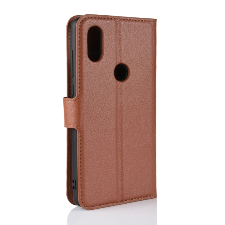 Litchi Texture Horizontal Flip Leather Case for Xiaomi Mi Mix 2S, with Wallet & Holder & Card Slots