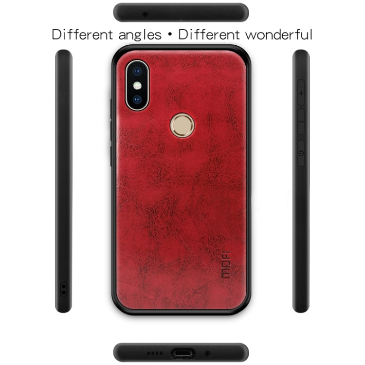 MOFI Shockproof PU Paste PC Case for Xiaomi Mi Mix 2S