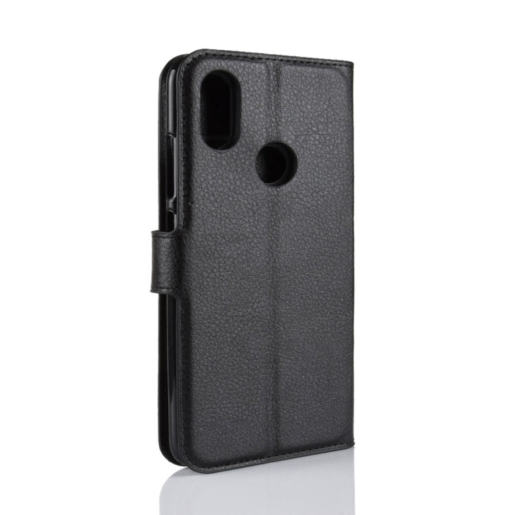 Litchi Texture Horizontal Flip Leather Case for Xiaomi Mi 6X / A2 , with Wallet & Holder & Card Slots