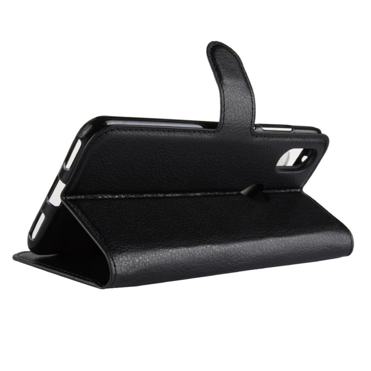 Litchi Texture Horizontal Flip Leather Case for Xiaomi Mi 6X / A2 , with Wallet & Holder & Card Slots