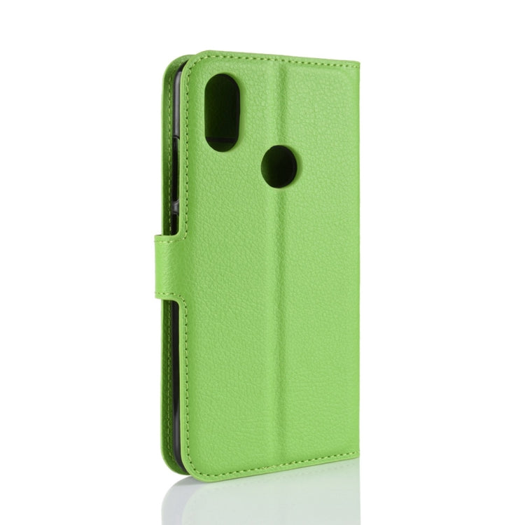 Litchi Texture Horizontal Flip Leather Case for Xiaomi Mi 6X / A2 , with Wallet & Holder & Card Slots