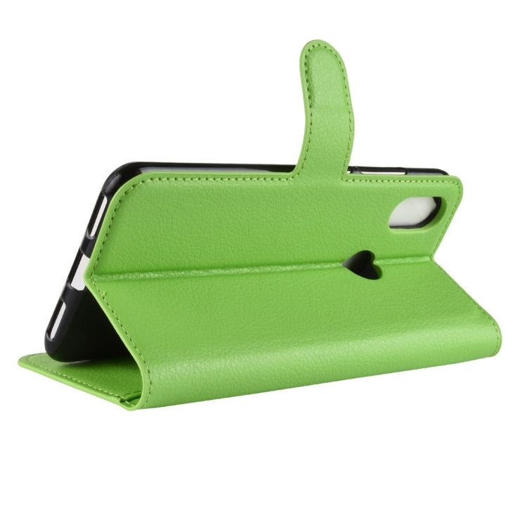 Litchi Texture Horizontal Flip Leather Case for Xiaomi Mi 6X / A2 , with Wallet & Holder & Card Slots