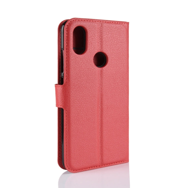 Litchi Texture Horizontal Flip Leather Case for Xiaomi Mi 6X / A2 , with Wallet & Holder & Card Slots
