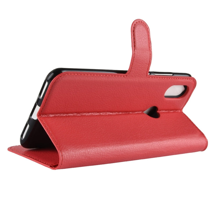 Litchi Texture Horizontal Flip Leather Case for Xiaomi Mi 6X / A2 , with Wallet & Holder & Card Slots