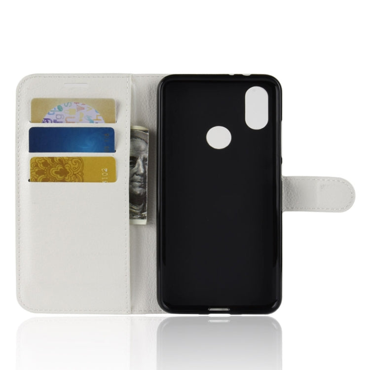 Litchi Texture Horizontal Flip Leather Case for Xiaomi Mi 6X / A2 , with Wallet & Holder & Card Slots