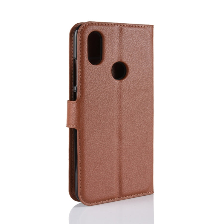 Litchi Texture Horizontal Flip Leather Case for Xiaomi Mi 6X / A2 , with Wallet & Holder & Card Slots