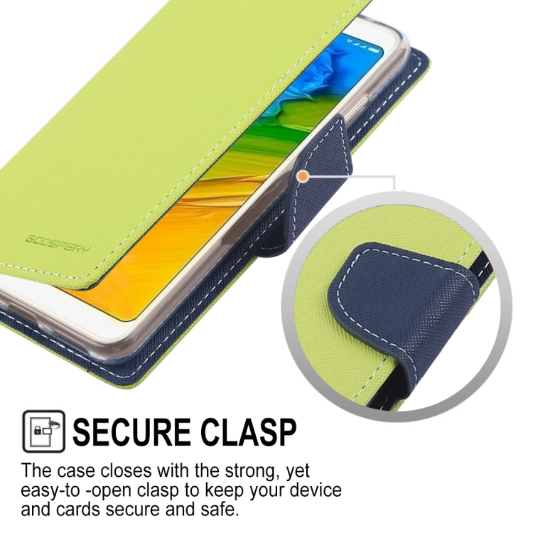 GOOSPERY FANCY DIARY Horizontal Flip PU Leather Case for Xiaomi Redmi 5, with Holder & Card Slots & Wallet