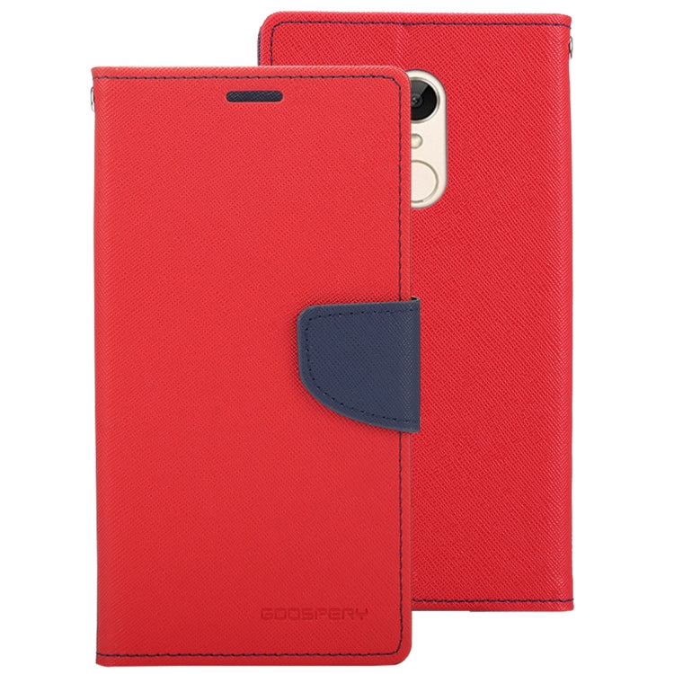 GOOSPERY FANCY DIARY Horizontal Flip PU Leather Case for Xiaomi Redmi 5, with Holder & Card Slots & Wallet