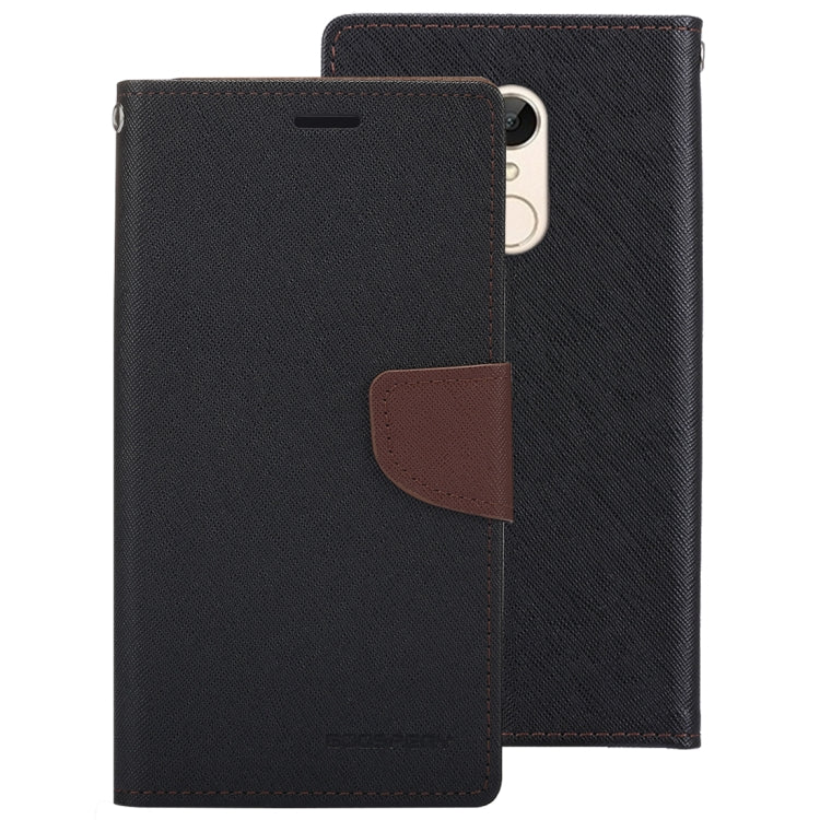 GOOSPERY FANCY DIARY Horizontal Flip PU Leather Case for Xiaomi Redmi 5, with Holder & Card Slots & Wallet