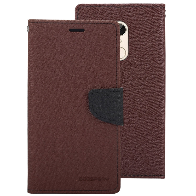 GOOSPERY FANCY DIARY Horizontal Flip PU Leather Case for Xiaomi Redmi 5, with Holder & Card Slots & Wallet