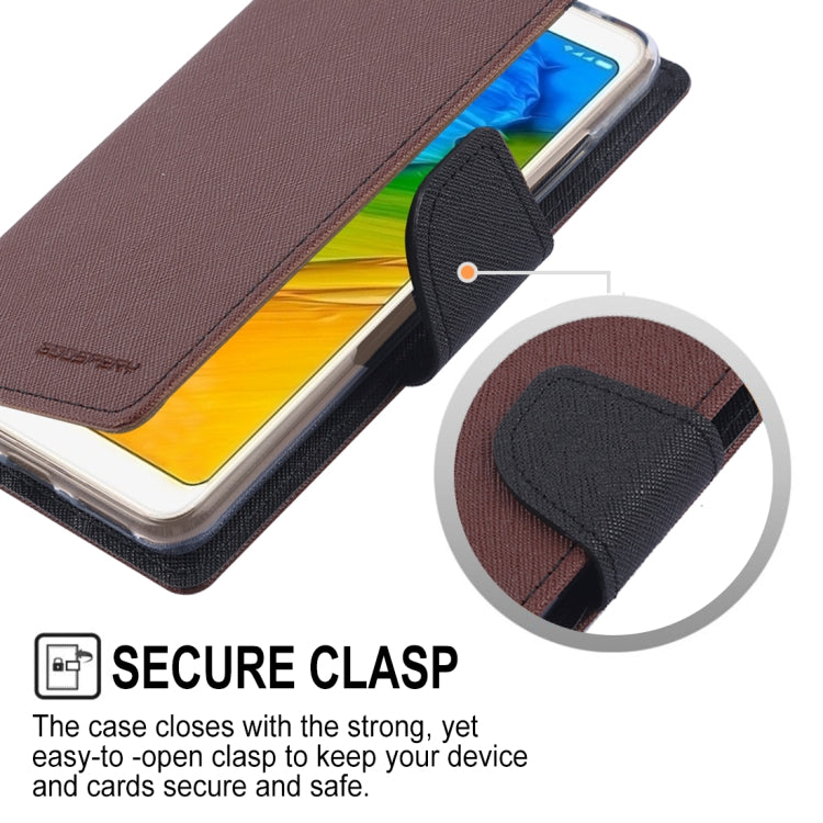 GOOSPERY FANCY DIARY Horizontal Flip PU Leather Case for Xiaomi Redmi 5, with Holder & Card Slots & Wallet
