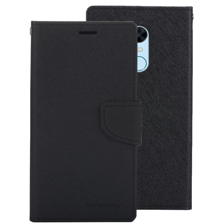 GOOSPERY FANCY DIARY Horizontal Flip PU Leather Case for Xiaomi Redmi 5 Plus, with Holder & Card Slots & Wallet