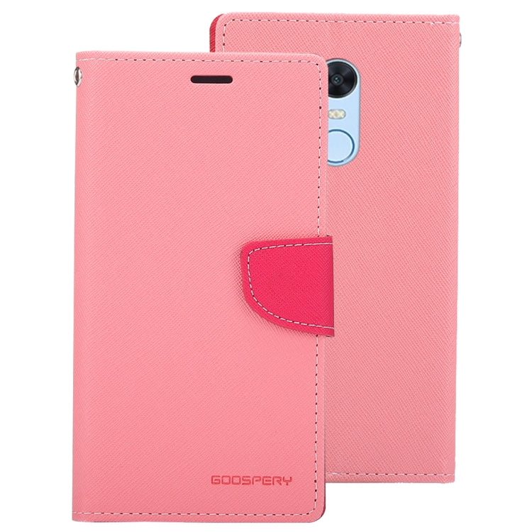 GOOSPERY FANCY DIARY Horizontal Flip PU Leather Case for Xiaomi Redmi 5 Plus, with Holder & Card Slots & Wallet