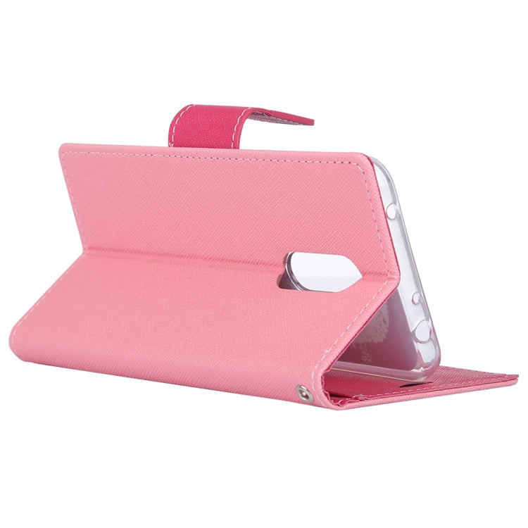 GOOSPERY FANCY DIARY Horizontal Flip PU Leather Case for Xiaomi Redmi 5 Plus, with Holder & Card Slots & Wallet