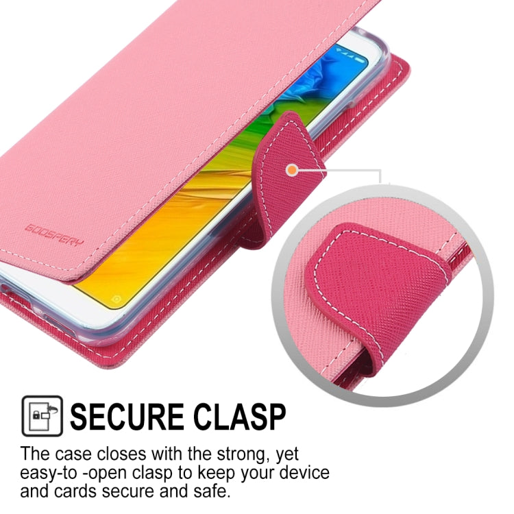 GOOSPERY FANCY DIARY Horizontal Flip PU Leather Case for Xiaomi Redmi 5 Plus, with Holder & Card Slots & Wallet