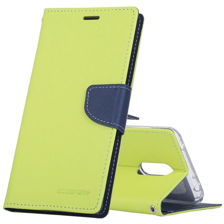 GOOSPERY FANCY DIARY Horizontal Flip PU Leather Case for Xiaomi Redmi 5 Plus, with Holder & Card Slots & Wallet