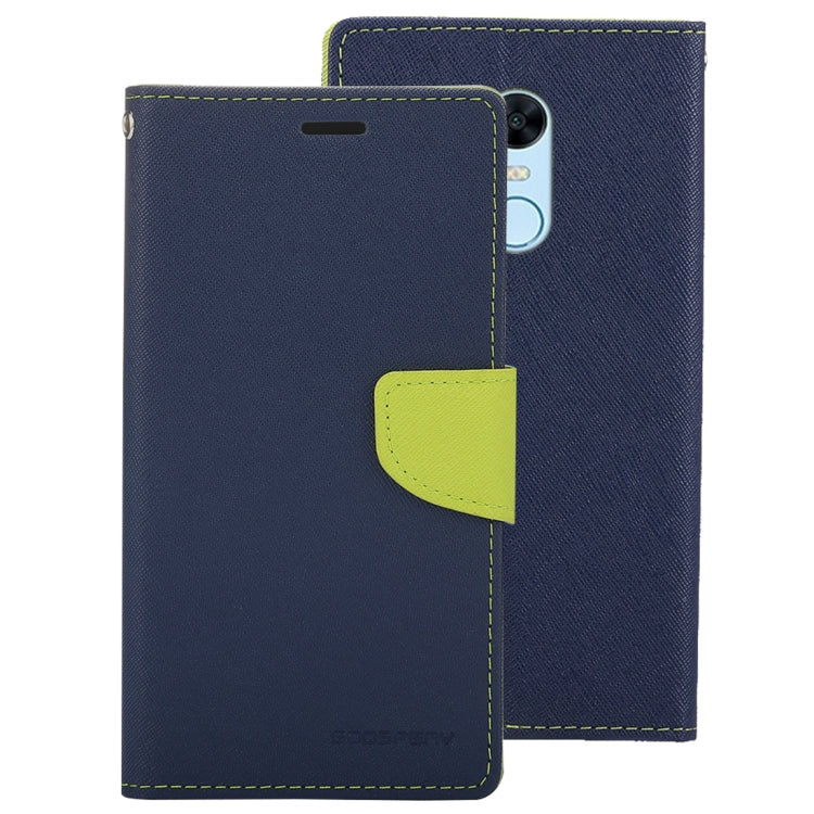 GOOSPERY FANCY DIARY Horizontal Flip PU Leather Case for Xiaomi Redmi 5 Plus, with Holder & Card Slots & Wallet