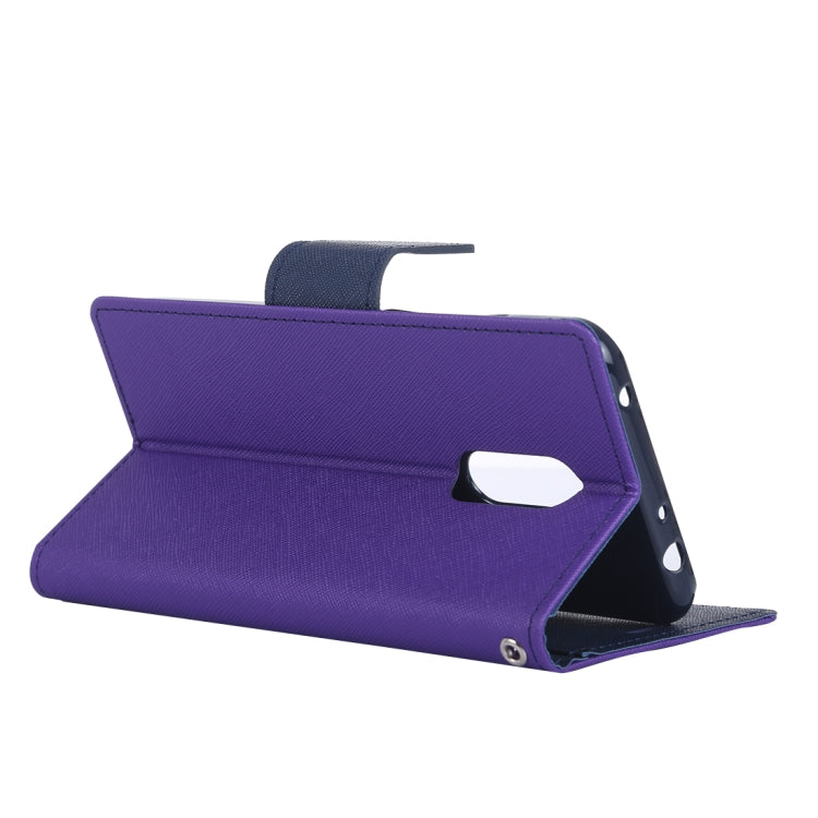 GOOSPERY FANCY DIARY Horizontal Flip PU Leather Case for Xiaomi Redmi 5 Plus, with Holder & Card Slots & Wallet