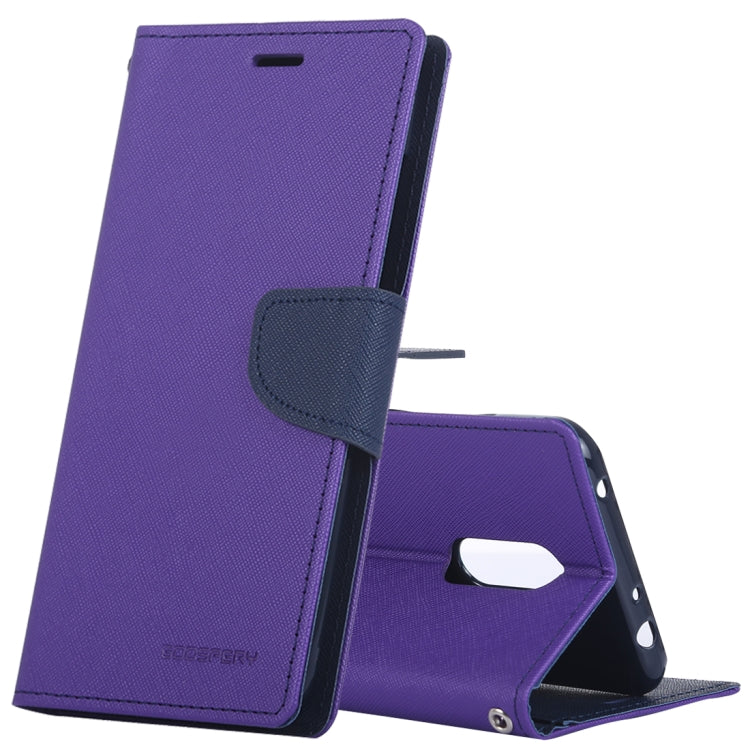 GOOSPERY FANCY DIARY Horizontal Flip PU Leather Case for Xiaomi Redmi 5 Plus, with Holder & Card Slots & Wallet