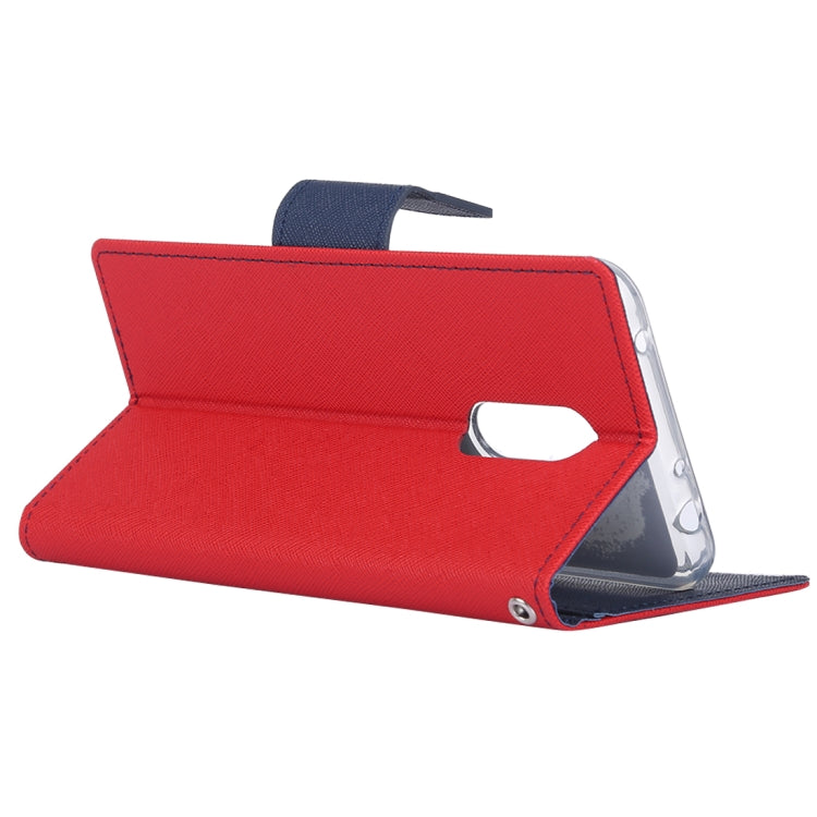 GOOSPERY FANCY DIARY Horizontal Flip PU Leather Case for Xiaomi Redmi 5 Plus, with Holder & Card Slots & Wallet