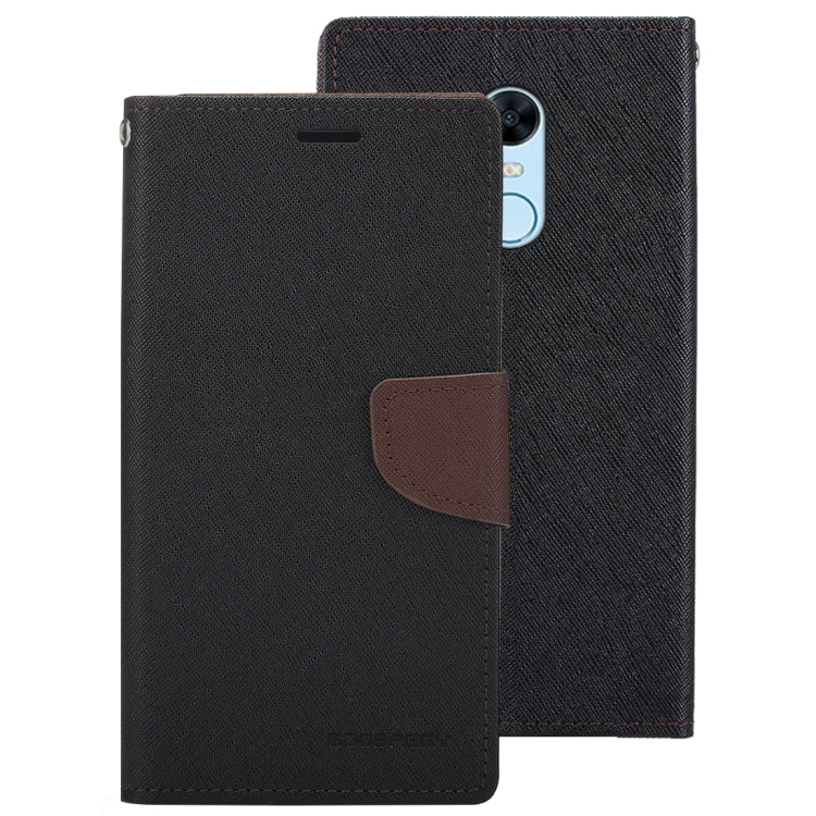 GOOSPERY FANCY DIARY Horizontal Flip PU Leather Case for Xiaomi Redmi 5 Plus, with Holder & Card Slots & Wallet