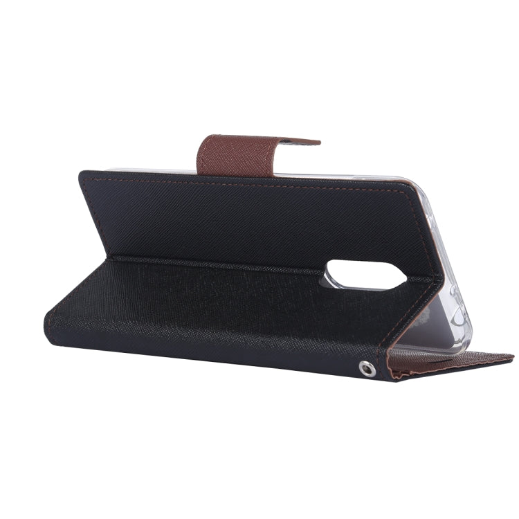 GOOSPERY FANCY DIARY Horizontal Flip PU Leather Case for Xiaomi Redmi 5 Plus, with Holder & Card Slots & Wallet